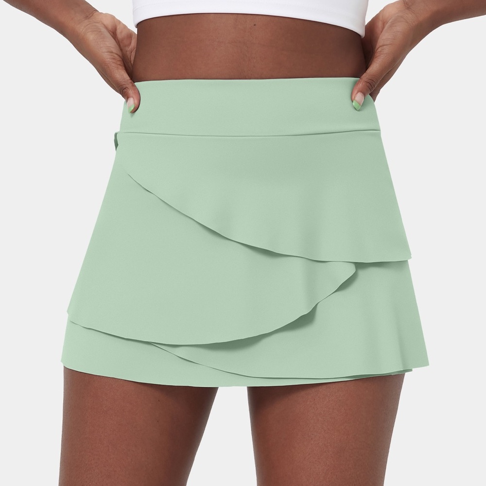 high waisted skirt